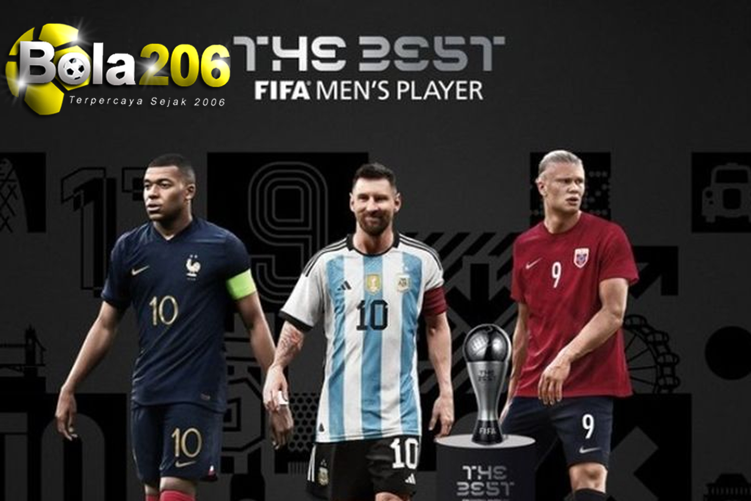 Penghargaan Pemain Pria Terbaik FIFA 2023 - Momentum Haaland Kalah dari Messi?